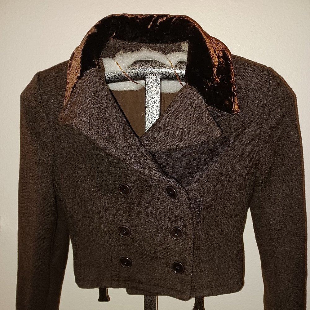 Adolphe Zelinka brown jacket size small